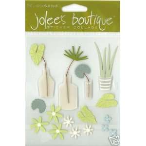  Jolees Boutique 3D Embellished Sticker GREEN THUMB  DISCONTINUED 