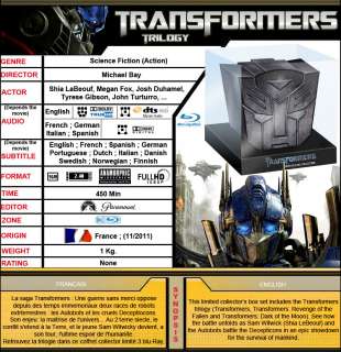Transformers Trilogy Limited Edition Autobot Box Set [Blu Ray]  