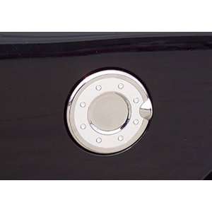 Putco 402906 Dodge Ram Chrome Plated Fuel Door Cover   With Silver 
