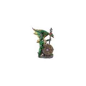   DD Discounts 364134 Armored Dragon Statue  Pack of 3