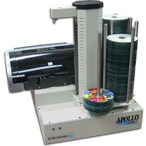   DVD/BD Printer Autoloader w/ SpeedJet Inkjet Printer & 420 Disc Input