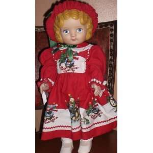  Daisy Kingdom 1991 Pansy Doll in Tuxedo Junction Red 