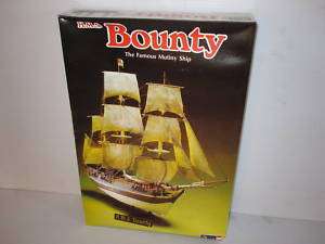 Revell HMS Bounty Famous Mutiny Ship plastic model kit  