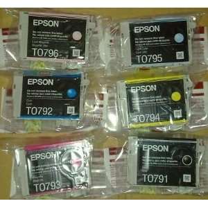 com Epson 79 ink OEM Genuine all 6 color for Epson Stylus Photo 1400 