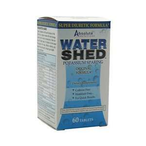    Absolute Nutrition Water Shed   60 ea