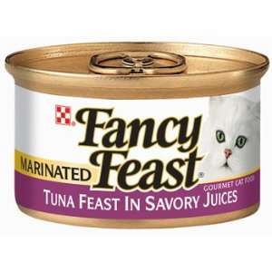  Fancy Feast Tuna Feast in Savory Juices Marinated Gourmet Cat Food 