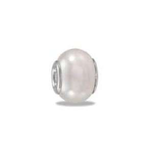   Charm Double Sterling Layered Bead   Fits Pandora Bracelets Jewelry