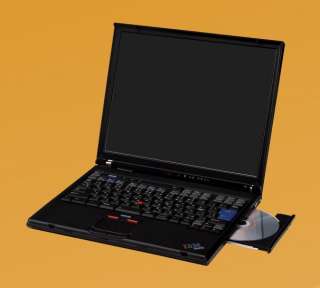 Ibm ThinkPad T41 Laptop Centrino Mobile 1.4GHz 30Gb 512Mb CD RW/DVD XP 
