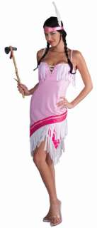 Womens Std. Prairie Rose Princess Indian Costume   Nati  