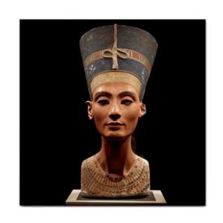 Ancient Egyptian Queen Nefertiti Ceramic Tile  