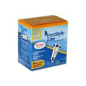  Freestyle Lite Glucose Test Strips Nfrs 50Ct. Short Dated 