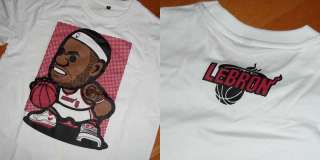  Lebron James Jersey T Shirt MVP White sz ALL christmas gift  