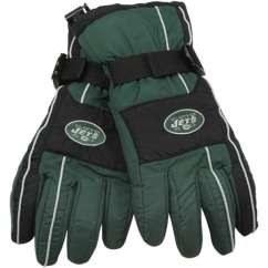 New York Jets NFL Color Block Winter Nylon Gloves   GREAT GIFT  