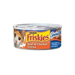 Friskies Classic Pate Special Diet Beef And Chicken Entree Canned Cat 