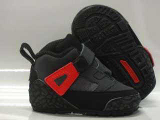 Nike Jordan Spizike Winterized Black Grey Boots Crib 2  
