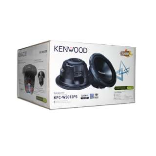 Kenwood KFC W3013PS 12 1200w 4 Ohm Car Subwoofer NEW 019048192066 