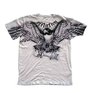  Brand New Affliction/Falcon Small White T shirt Sports 