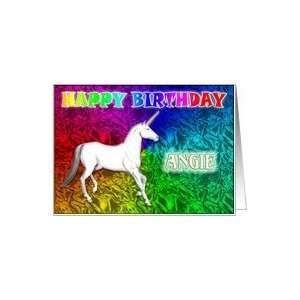  Angies Unicorn Dreams Birthday Card Card Health 