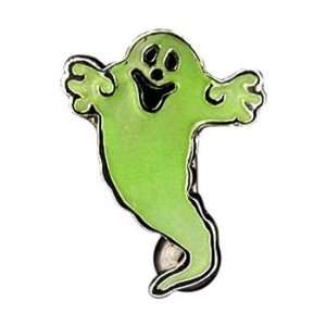  Glow in the dark ghost reversed belly ring: Jewelry