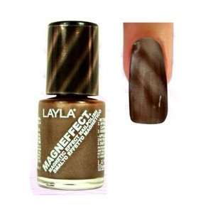  Layla Magneffect Nail Polish, Golden Bronze Health 