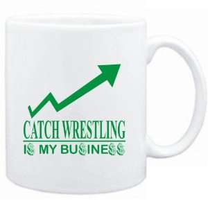  Mug White  Catch Wrestling  IS MY BUSINESS  Sports 