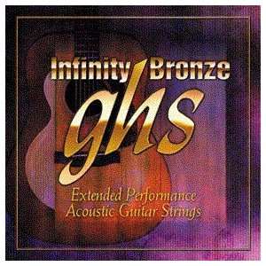  GHS Acoustic Guitar Infinity Bronze Light 6 Strings, .012 