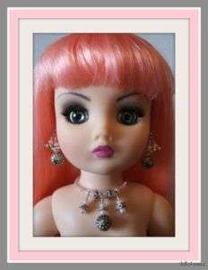   * OOAK HANDMADE JEWELRY SET 4 CISSY Doll d4e Necklace and Earrings