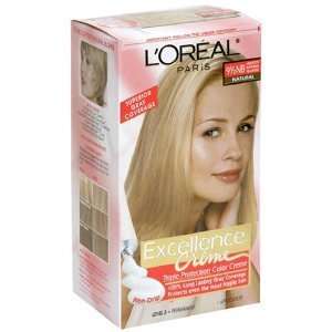 Loreal Paris 9.5 NB Excellence Creme, Lightest Natural Blonde Hair Dye