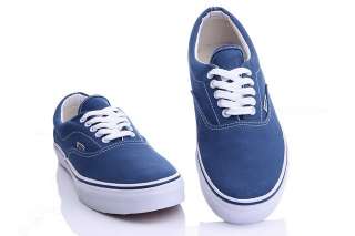 New Classic VANS ERA Sneaker Skateboard Canvas His and Hers Shoes Blue 