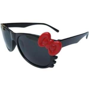 Hello Kitty Black Frame with Red Bow Sunglasses