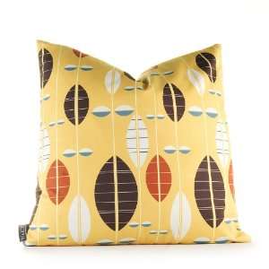  Inhabit Carousel Graphic Pillow   in Sunflower