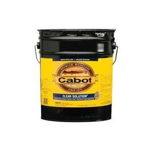  Cabot 05 9204 VOC CLEAR SOLUTION HRTWOOD 5 GALLON Health 