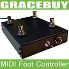 diy usb midi foot controller for most guitar software footswitch