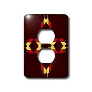 TNMGraphics Old West   Indian Print   Light Switch Covers 
