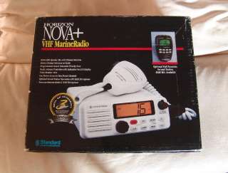 STANDARD HORIZON GX2335S NOVA+ VHF FM MARINE RADIO   WHITE  
