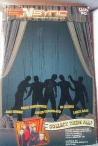 Lot of 5 Nsync Living Toyz Collectible Marionette  