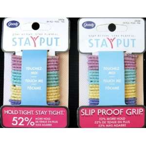 Goody Stay Put Ponytail Elastics, 20 Pieces (2 Pack Value 