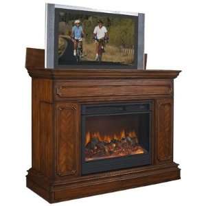  TVLIFTCABINET, Inc Remington Fireplace TV Lift Cabinet in 