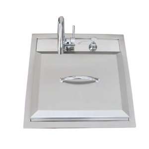  Sunstone Premium Drop in Sink w/ Hot and Cold Water Faucet 