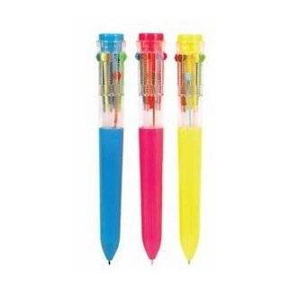 Ten Color Retractable Pen   Retro Pen