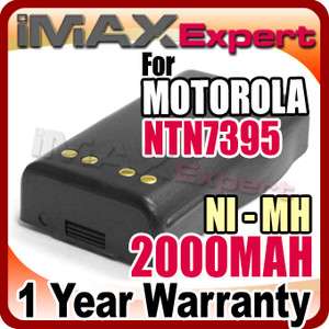 NTN7394 NTN7395A Battery for MOTOROLA Visar 2 Way Radio  