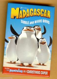 MADAGASCAR DVD Promo Movie Button PENGUINS  