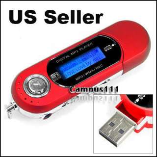 IRULU Red 4G USB WMA  Player FM Radio Voice Recorder 886424131120 