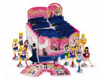 Sailor Moon Mini Figures Complete Set 12 Packs Bandai 2011  