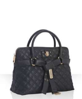 Marc Jacobs grey quilted leather belt tote  
