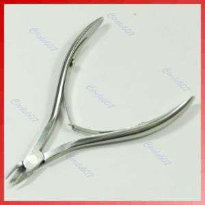 Stainless Steel Cuticle Cutter Nippers Nail Art Clipper  