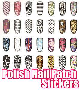 Nail Art Polish Foil Ultra Thin Nail Art Sticker Patch Nail Wraps Tips 