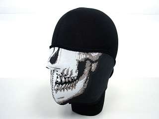 Navy Seal SWAT Skull Neoprene Half Face Protector Mask  