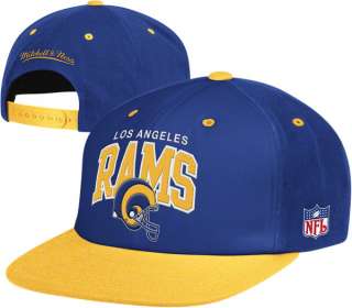   Angeles Rams Mitchell & Ness Throwback Arch w/Logo Snapback Hat  