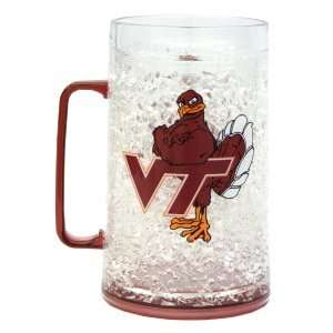  Virginia Tech Hokies Monster Freezer Mug: Kitchen & Dining
